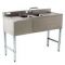 LaCrosse SD74C 4 Compartment Bar Sink, W/ 2 Drainboards